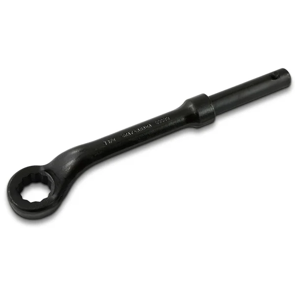 Gray Tools 1-1/8" Strike-free Leverage Wrench, 45 Degree Offset Head (66636)