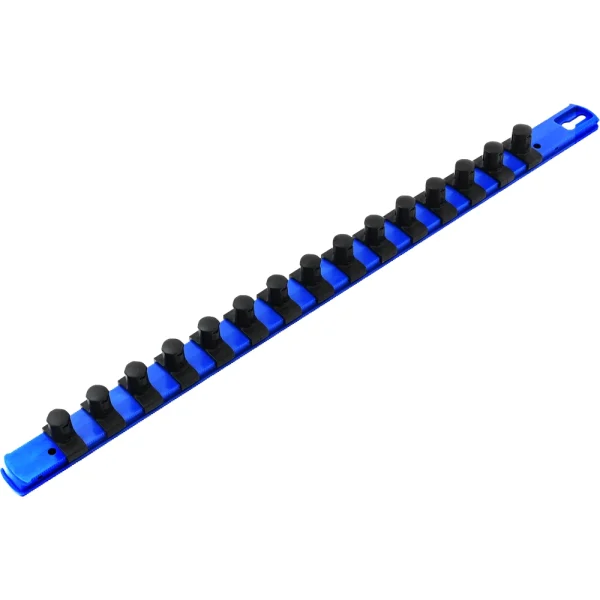 Gray Tools 1/2" Drive Blue Twist Lock Socket Bar, 15 Clips (91215B)