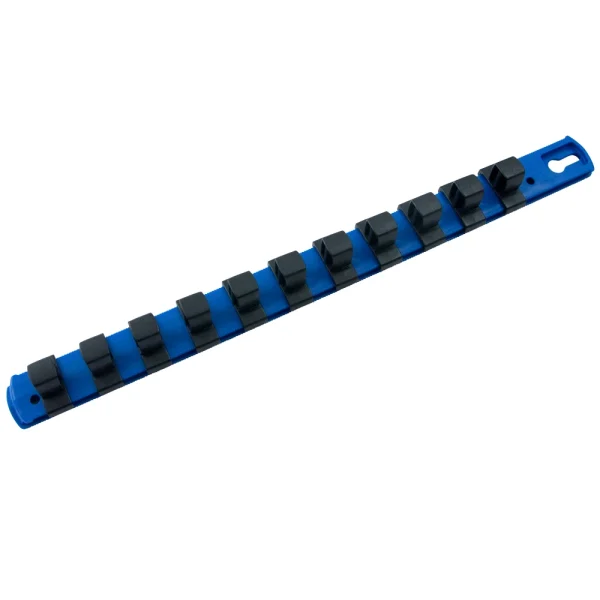 Gray Tools 1/2" Drive Socket Organizers for Metric Sockets - Blue (91213B)