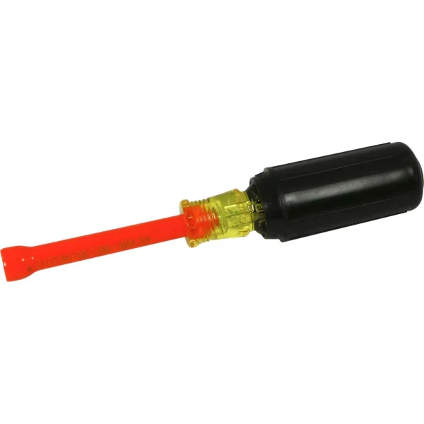 Gray Tools 1/4" Nut Driver, 6-5/8" Long, 1000V Insulated (CH08-I)