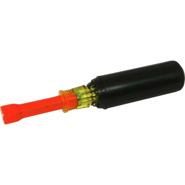 Gray Tools 11mm Nut Driver, 6" Long, 1000V Insulated (CH11M-I)
