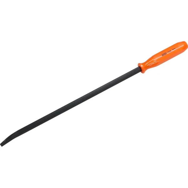 Gray Tools 18" Screwdriver Handle Pry Bar, Curved Black Oxide Finish Blade (73518)