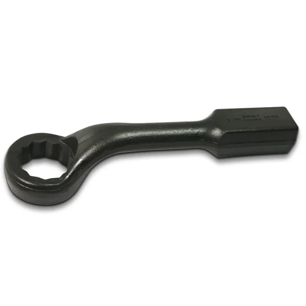 Gray Tools 2-1/4" Striking Face Box Wrench, 45 Degree Offset Head (66872)