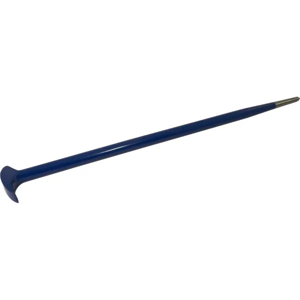 Gray Tools 20" Rolling Head Pry Bar, 5/8" Round Shank, Royal Blue Paint Finish (C39B)