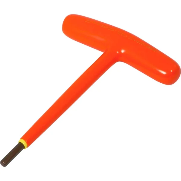 Gray Tools 3/16" S2 T-handle Hex Key, 1000V Insulated (68612-I)