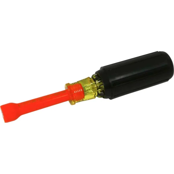 Gray Tools 3/8" Nut Driver, 6-5/8" Long, 1000V Insulated (CH12-I)