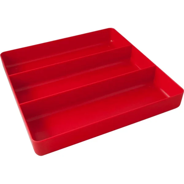 Gray Tools 3 Compartment Tray Organizer, 10-1/2" X 10-1/2" (94701)