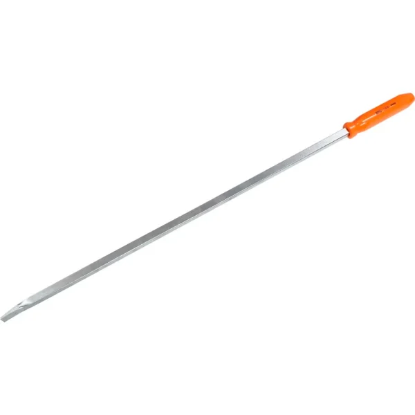 Gray Tools 30" Screwdriver Handle Pry Bar, Curved Nickel Plated Blade (73430)