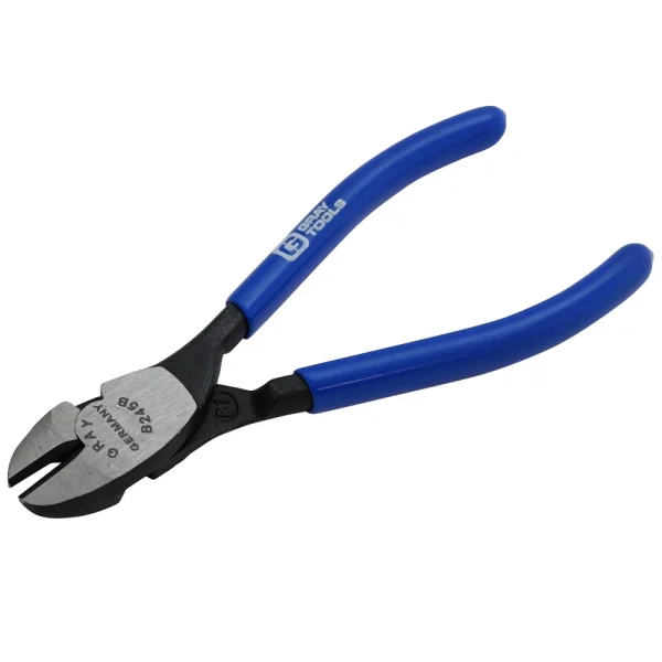 Gray Tools 5-3/4" Heavy Duty Side Cutting Pliers, With Vinyl Grips, 3/4" Jaw (B245B)