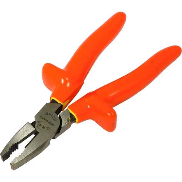 Gray Tools 8" Lineman's Combination Plier, With Cutter, 1000V Insulated (B214B-I)