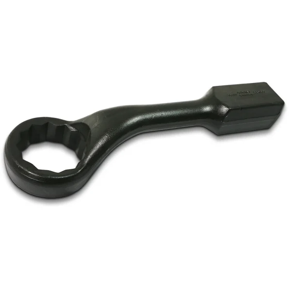 Gray Tools 80mm Striking Face Box Wrench, 45 Degree Offset Head (66980)