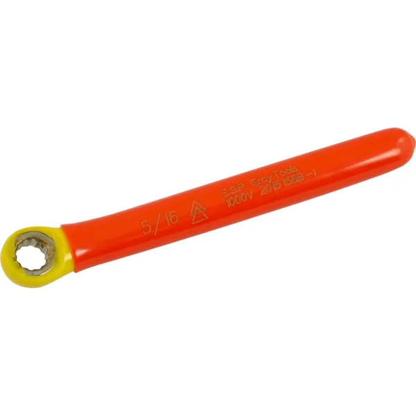 Gray Tools Box End Wrench 5/16", 1000V Insulated (158B-I)