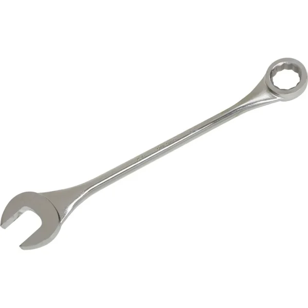 Gray Tools Combination Wrench 2-5/8", 12 Point, Satin Chrome Finish (3184)