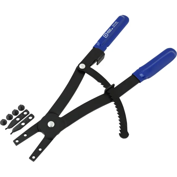 Gray Tools Heavy Duty External Snap Ring Pliers, With Straight Tips, 16" Long, .120 Tip (82516A)