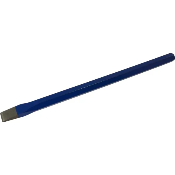 Gray Tools Long Flat Chisel, 1" Cut X 7/8" Body X 18" Long (C14)