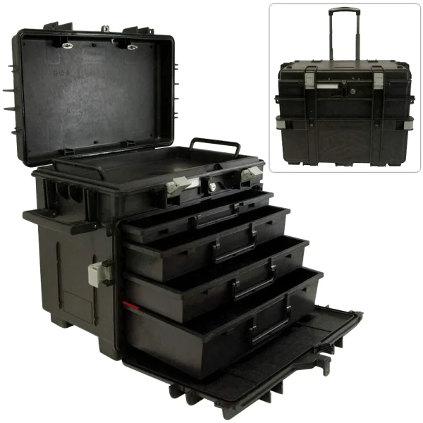 Gray Tools Mobile Tool Chest With 4 Drawers, Industrial Version (941004)