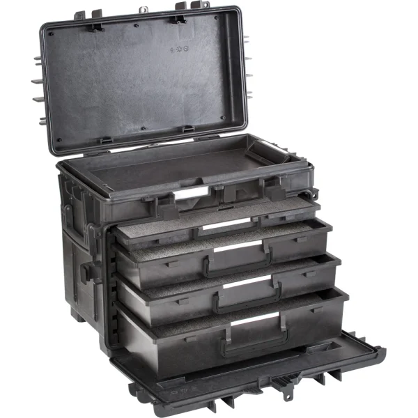 Gray Tools Mobile Tool Chest With 4 Drawers, Military Version (942004)