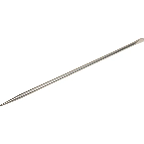 Gray Tools Pinch Bar, 1-1/4" Width Of Cut X 1" Shank X 42" Long, Nickel Plate Finish (C70)