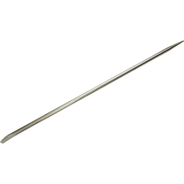 Gray Tools Pinch Bar, 1-1/4" Width Of Cut X 1" Shank X 48" Long, Nickel Plate Finish (C71)