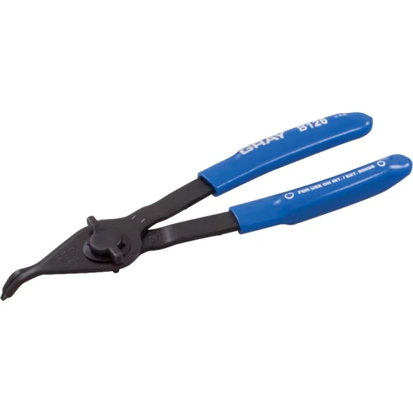 Gray Tools Snap Ring Plier, Convertible Internal/external, 6" Long, 45 Degree .038 Fixed Tip (B126)