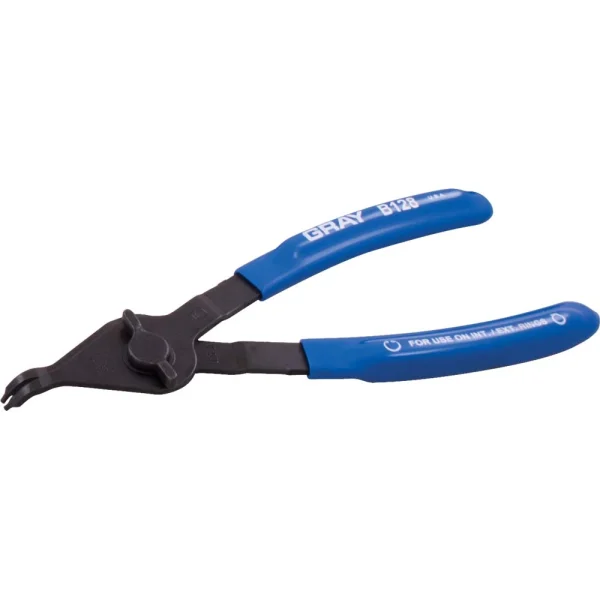 Gray Tools Snap Ring Plier, Convertible Internal/external, 7-1/4" Long, 45 Degree .070 Fixed Tip (B128)