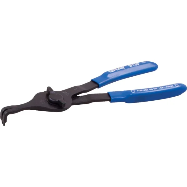Gray Tools Snap Ring Plier, Convertible Internal/external, 9-1/4" Long, 90 Degree .090 Fixed Tip (B139)
