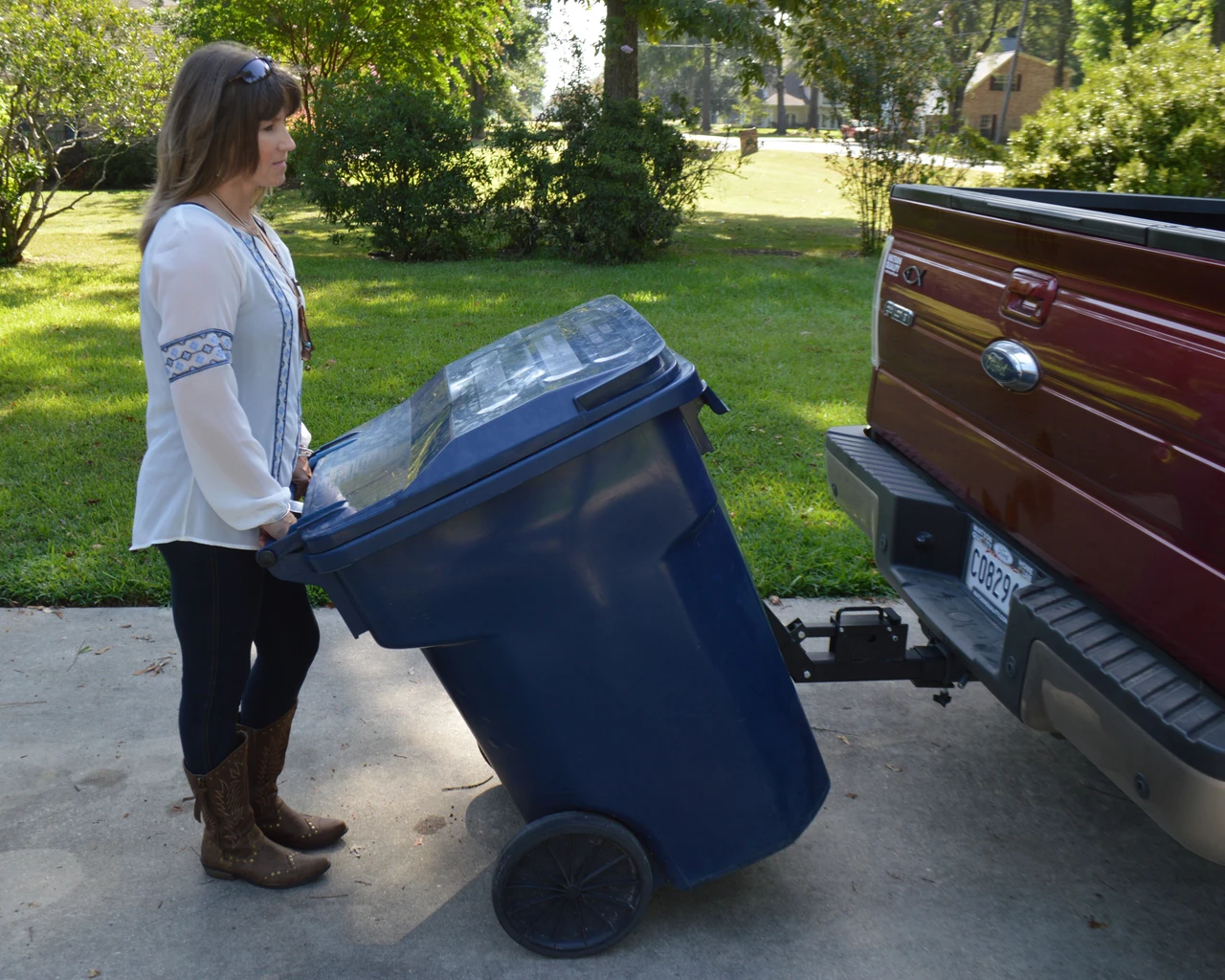 Great Day Tote Caddy Trash Can Transporter (TC5000)