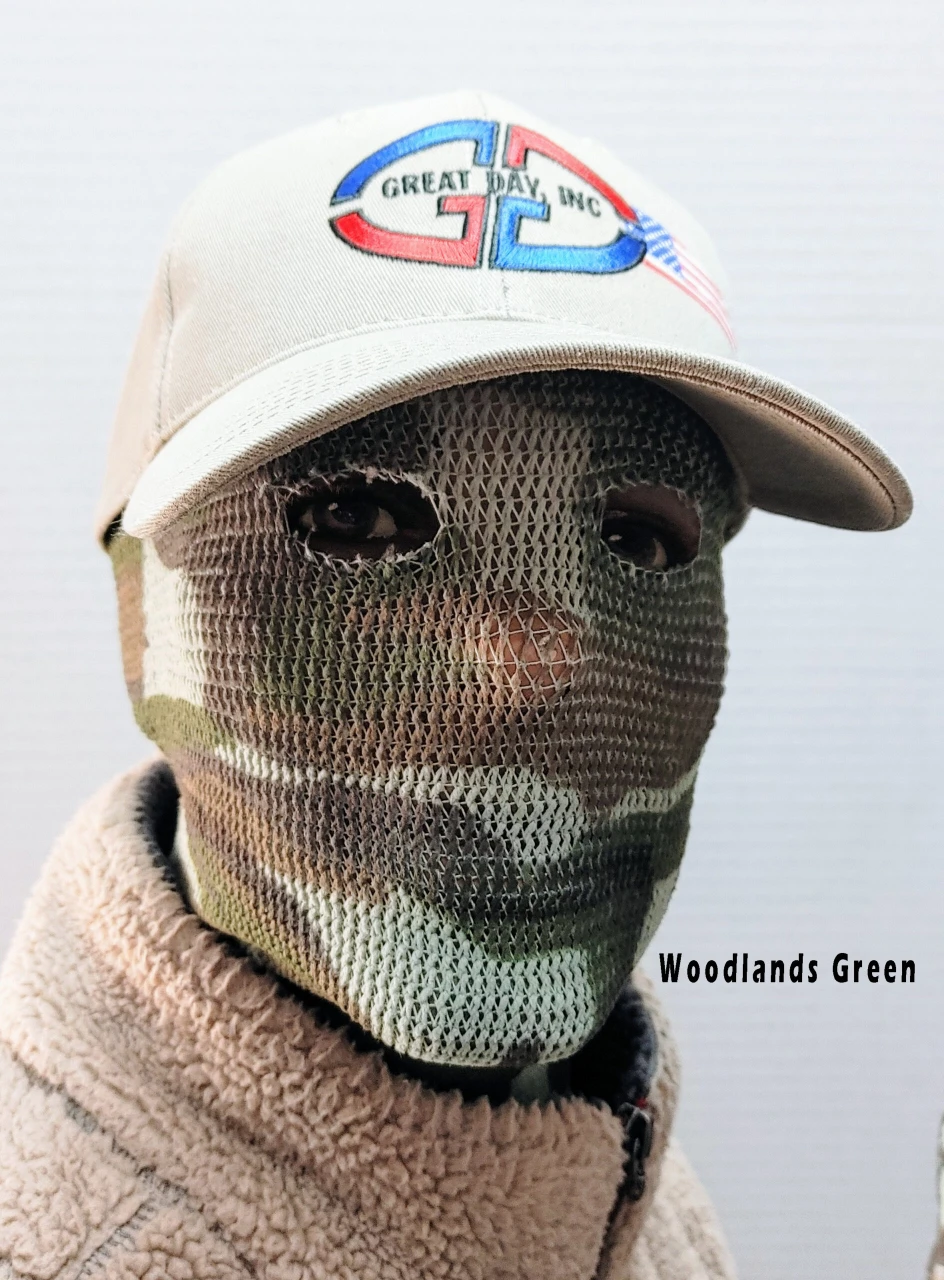 Great Day Woodlands Green Full Headnet (SF301GR)