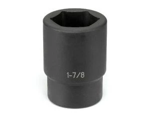 Grey Pneumatic 1-1/16" X 6 Point Short #5 Spline Impact Socket (5034R)