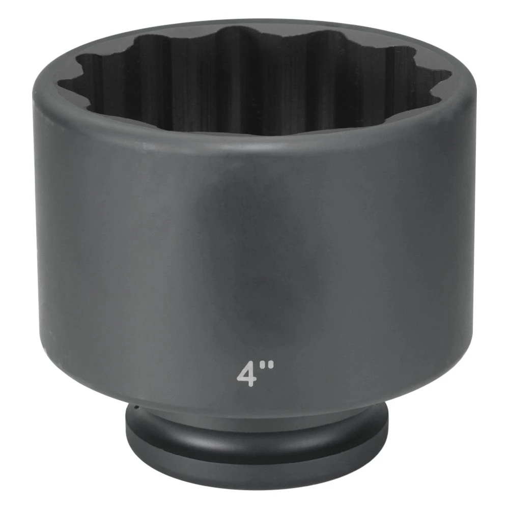 Grey Pneumatic 1-1/2" Drive 2-1/2" 12-Point Standard Impact Socket (6280R)