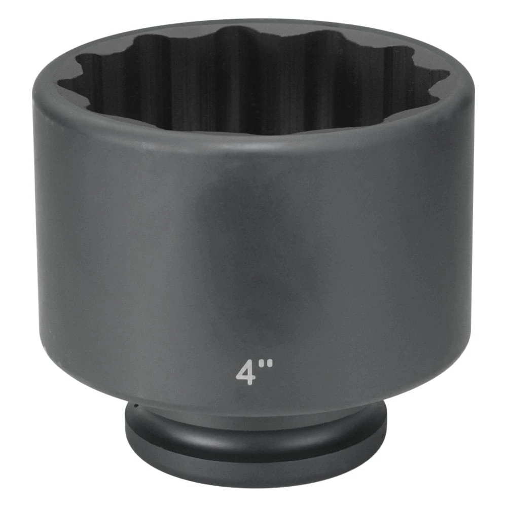 Grey Pneumatic 1-1/2" Drive 2" 12-Point Standard Impact Socket (6264R)