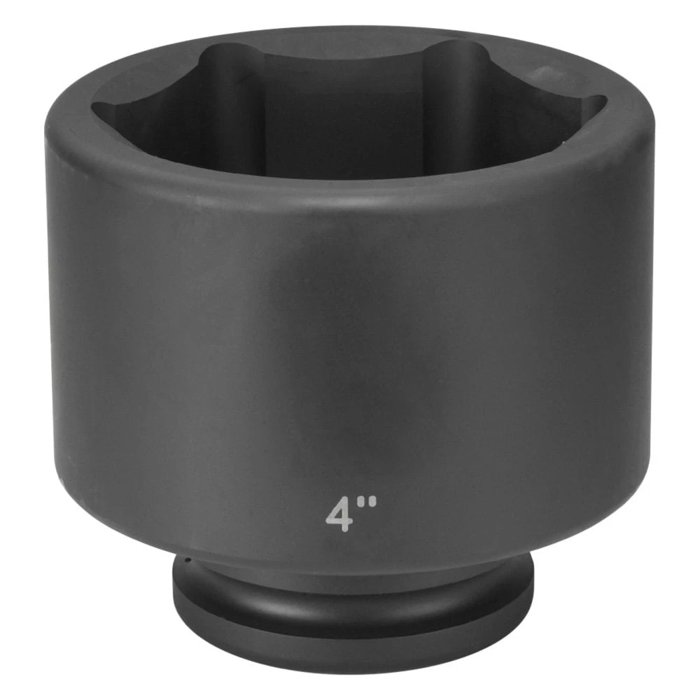 Grey Pneumatic 1-1/2" Drive 2" 6-Point Standard Impact Socket (6064R)