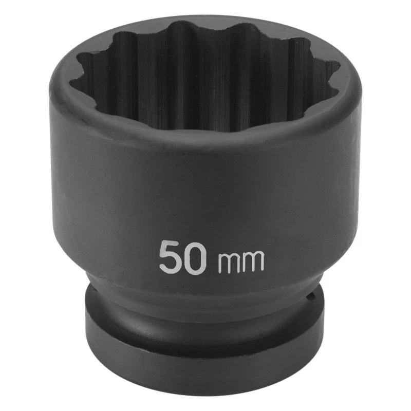 Grey Pneumatic 1-1/2" Drive 61 Mm 12-Point Standard Impact Socket (6261M)