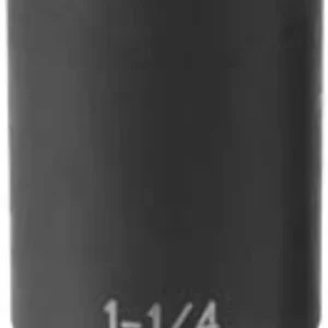 Grey Pneumatic 1-1/4" X 6 Point Deep 1/2" Drive Impact Socket (2040HD)