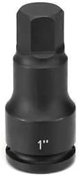 Grey Pneumatic 1-1/8" Hex Bit Impact Socket 3/4" Drive (3936F)