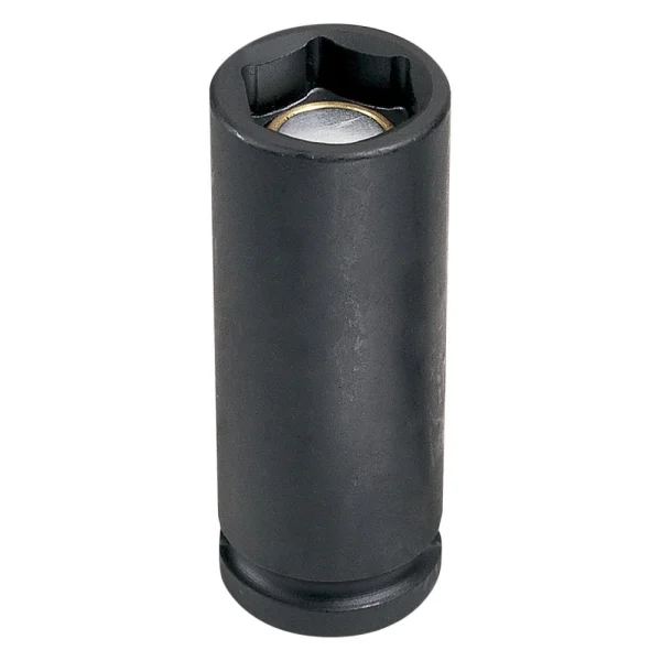 Grey Pneumatic 1/2" Drive 1/2" 6-Point Deep Magnetic Impact Socket (2016DG)