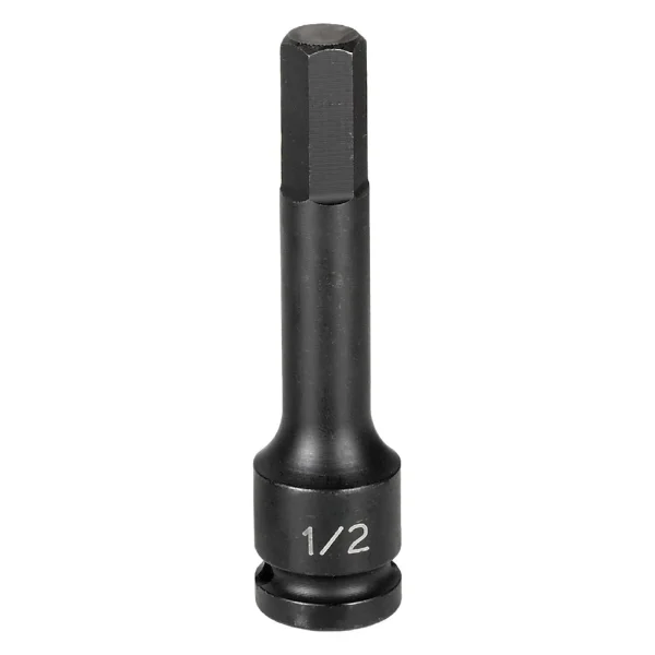 Grey Pneumatic 1/2" Drive 11/16" Hex Impact Bit Socket (29224F)