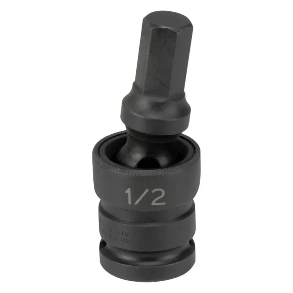 Grey Pneumatic 1/2" Drive 18 Mm Hex Impact U-Joint Bit Socket (2918UM)