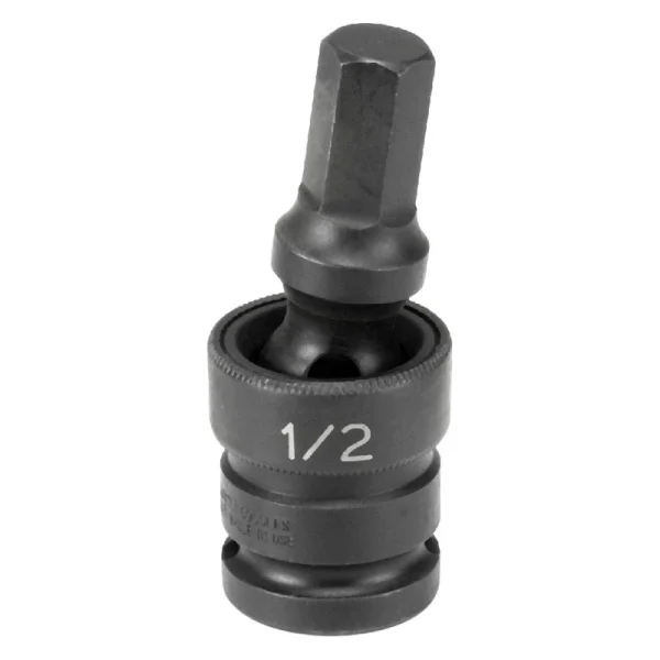 Grey Pneumatic 1/2" Drive 3/4" Hex Impact U-Joint Bit Socket (2924UF)