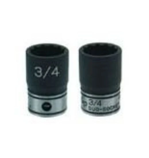 Grey Pneumatic 1/2" Drive 35 Mm 12-Point Metric Standard Socket (82135M)