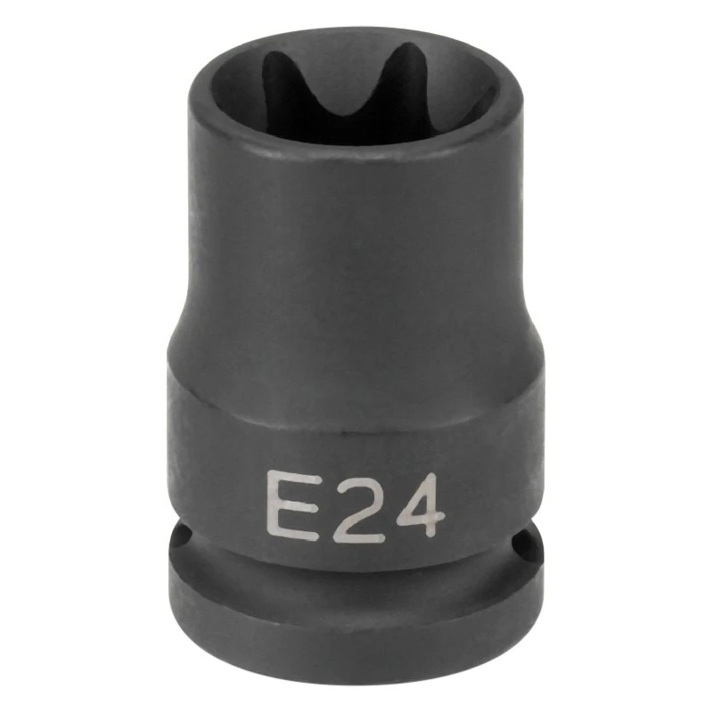 Grey Pneumatic 1/2" Drive E11 External Torx Standard Impact Socket (2111ET)