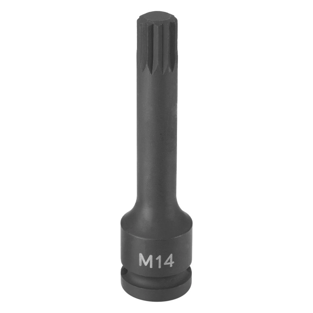 Grey Pneumatic 1/2" Drive M16 Triple Square Impact Bit Socket (21164S)