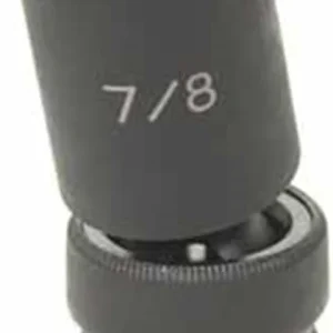 Grey Pneumatic 1/2 Inch Drive X 3/8 Inch Deep Length Universal Socket (2012UD)