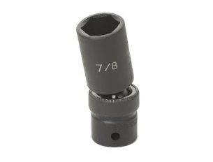 Grey Pneumatic 1/2" X 6 Point Deep 1/2" Drive Universal Impact Socket (2016UD)