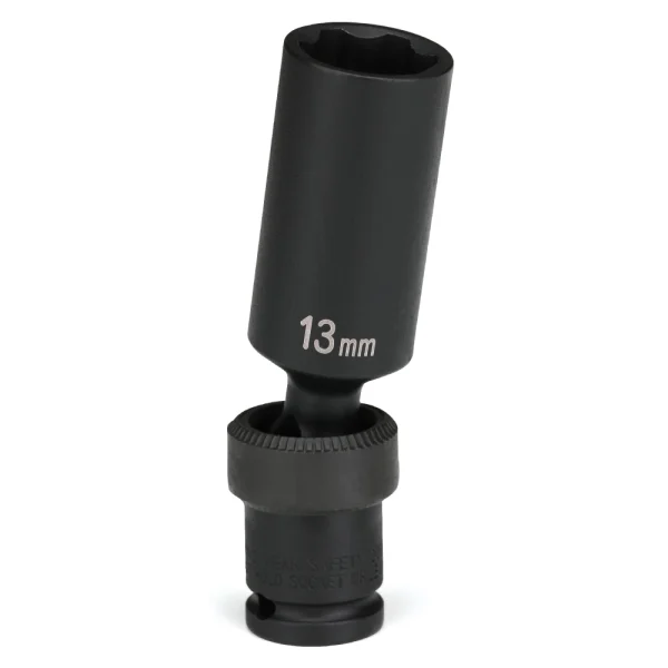 Grey Pneumatic 1/4" Drive 11 Mm 6-Point Surface Drive Deep Impact U-Joint (911UMD)