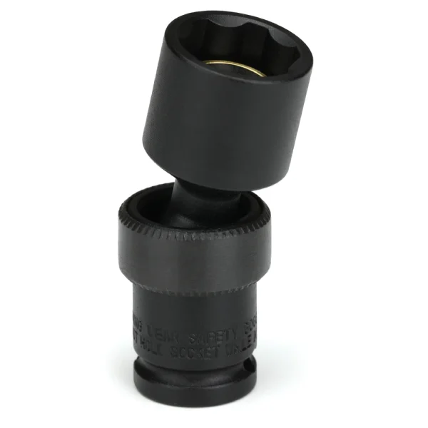 Grey Pneumatic 1/4" Drive 12 Mm 6-Point Surface Drive Standard Magnetic Impact U-Joint (912UMG)