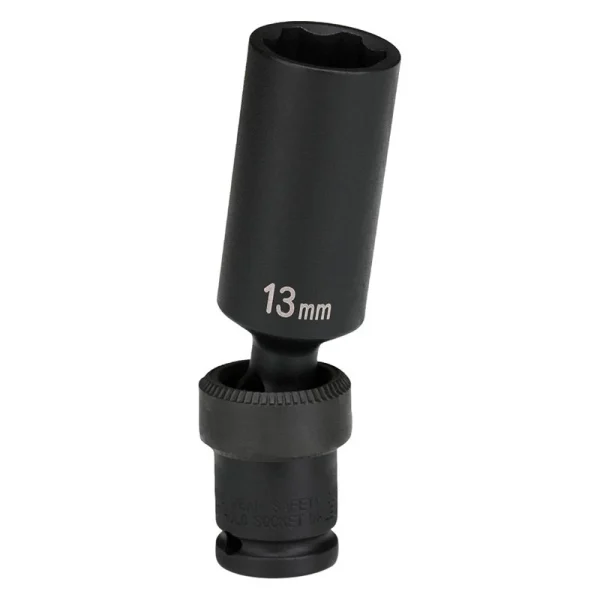 Grey Pneumatic 1/4" Drive 15 Mm 6-Point Surface Drive Deep Impact U-Joint (915UMD)