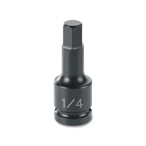 Grey Pneumatic 1/4" Drive, 4" Length, Hex (99034M)