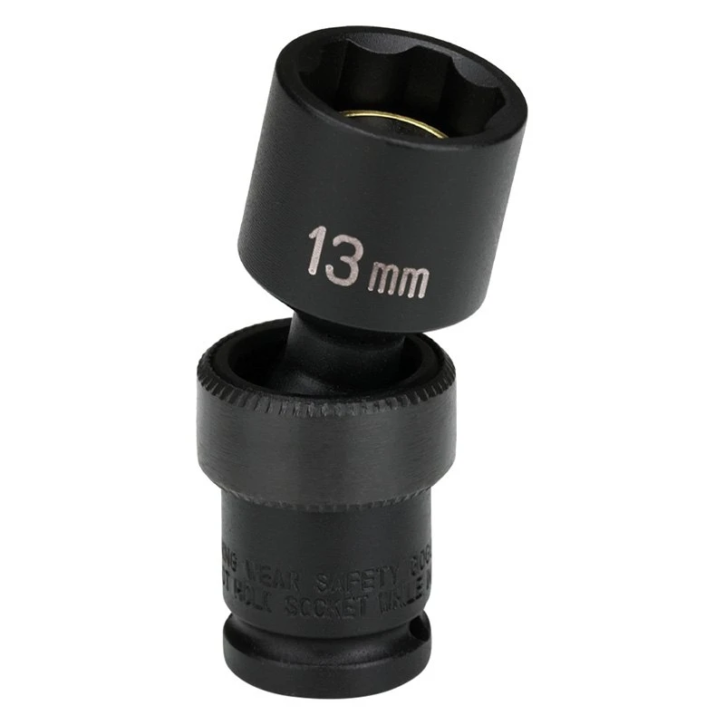 Grey Pneumatic 1/4" Drive 5.5 Mm 6-Point Surface Drive Standard Magnetic Impact U-Joint (955UMG)