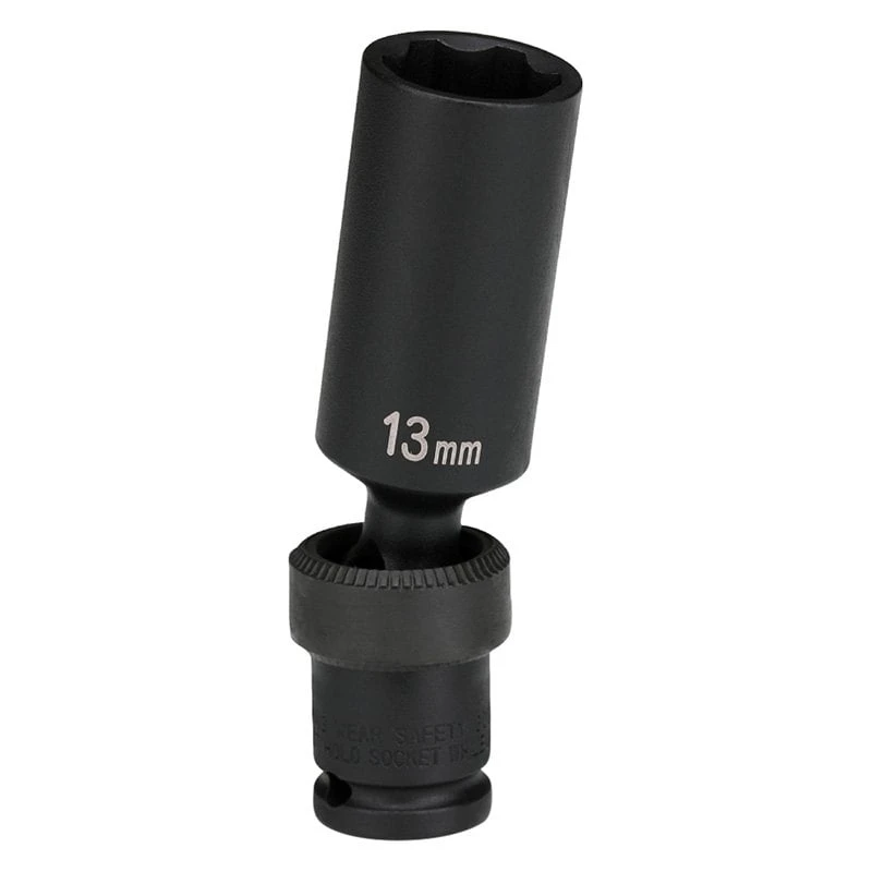 Grey Pneumatic 1/4" Drive 8 Mm 6-Point Surface Drive Deep Impact U-Joint (908UMD)